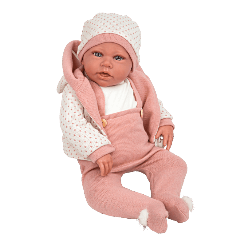 Bebe Elegance Anuk Me Pika Rozë 54cm Arias