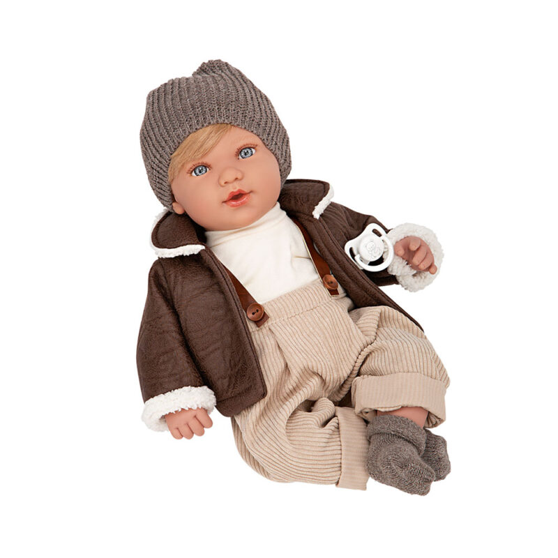 Bebe Elegance Iria Brown Me Xhakete Me 14 Tinguj 45cm Arias