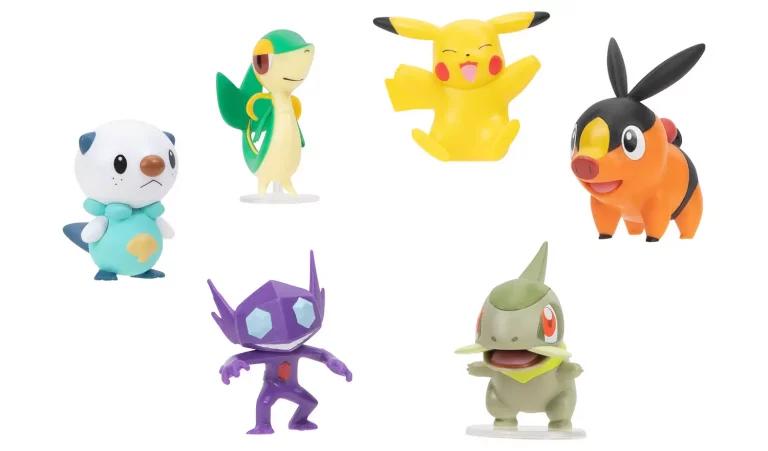 Personazhe Pokemon 6pcs