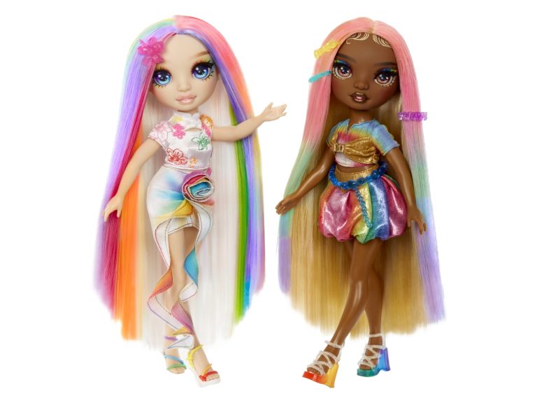 Hair Chalk & Style Rainbow High