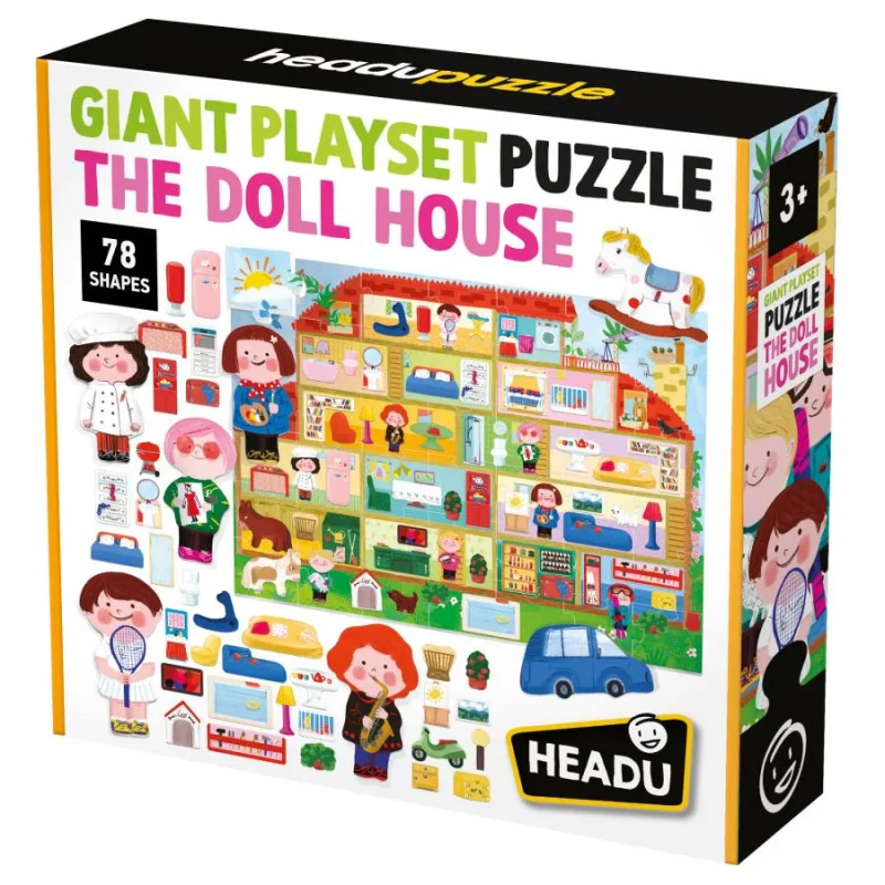 Puzzle Shtëpia e Kukullave Headu