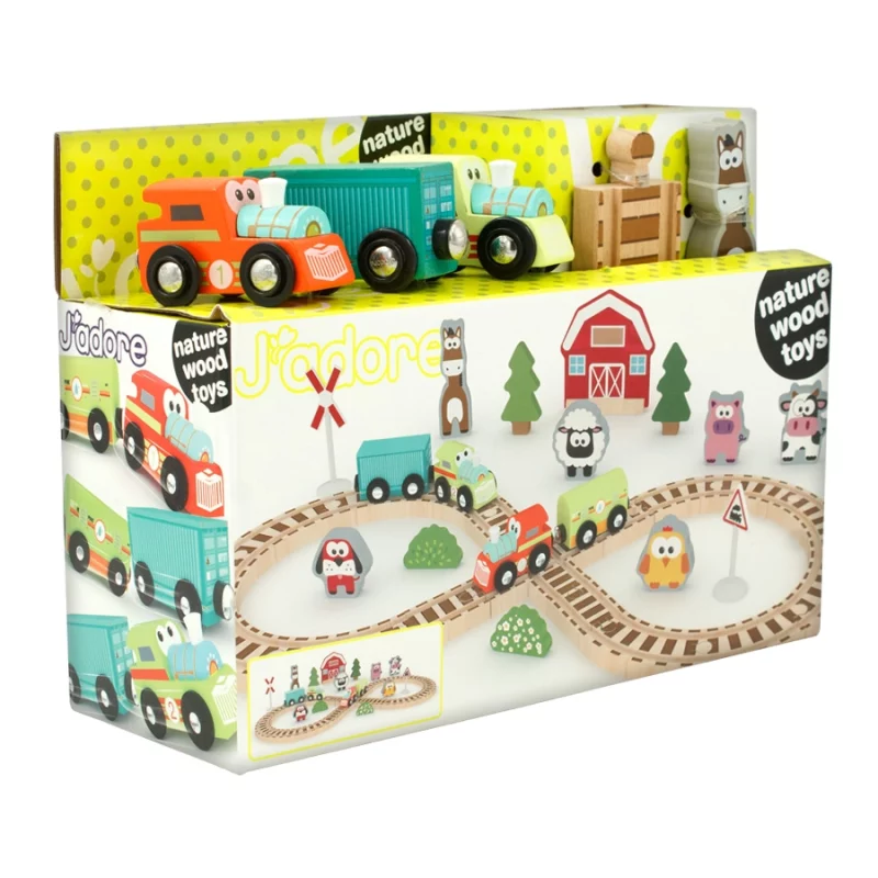 Set Treni I Fermës J’Adore