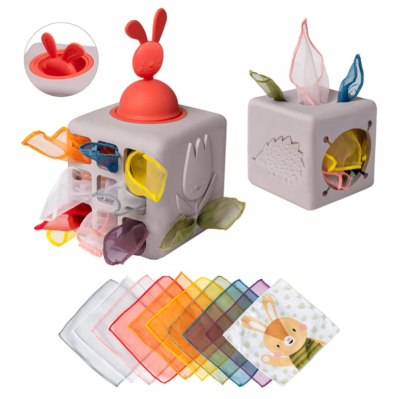 Kuti Silikoni Me Lepurush Për Shami ‘Taf Toys’