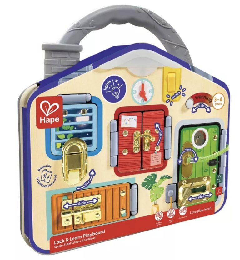 Lock & Learn Playboard “Hape”
