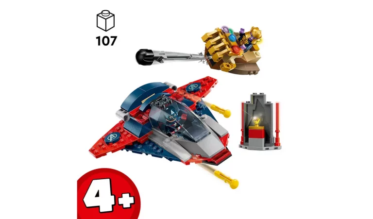 LEGO Kapiten America vs Thanos thumbnail 3