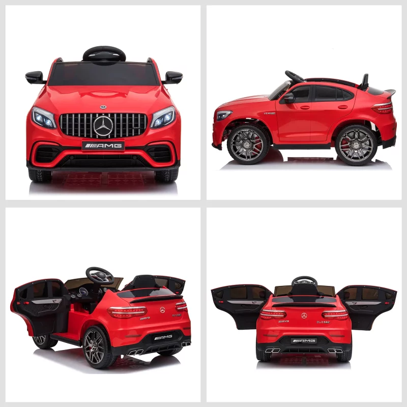 Makinë Mercedes GLC 63 12V Coupe E Kuqe thumbnail 3