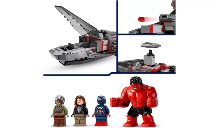 LEGO Kapiten America vs Red Hulk thumbnail 3