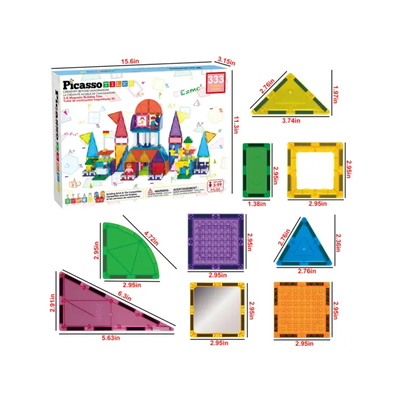 Formuese Magnetike Picasso 333pcs thumbnail 3