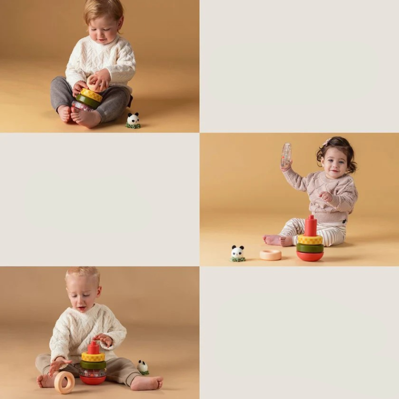 Lodër Vendos Rrathët Ari & Panda ‘Taf Toys’ thumbnail 5