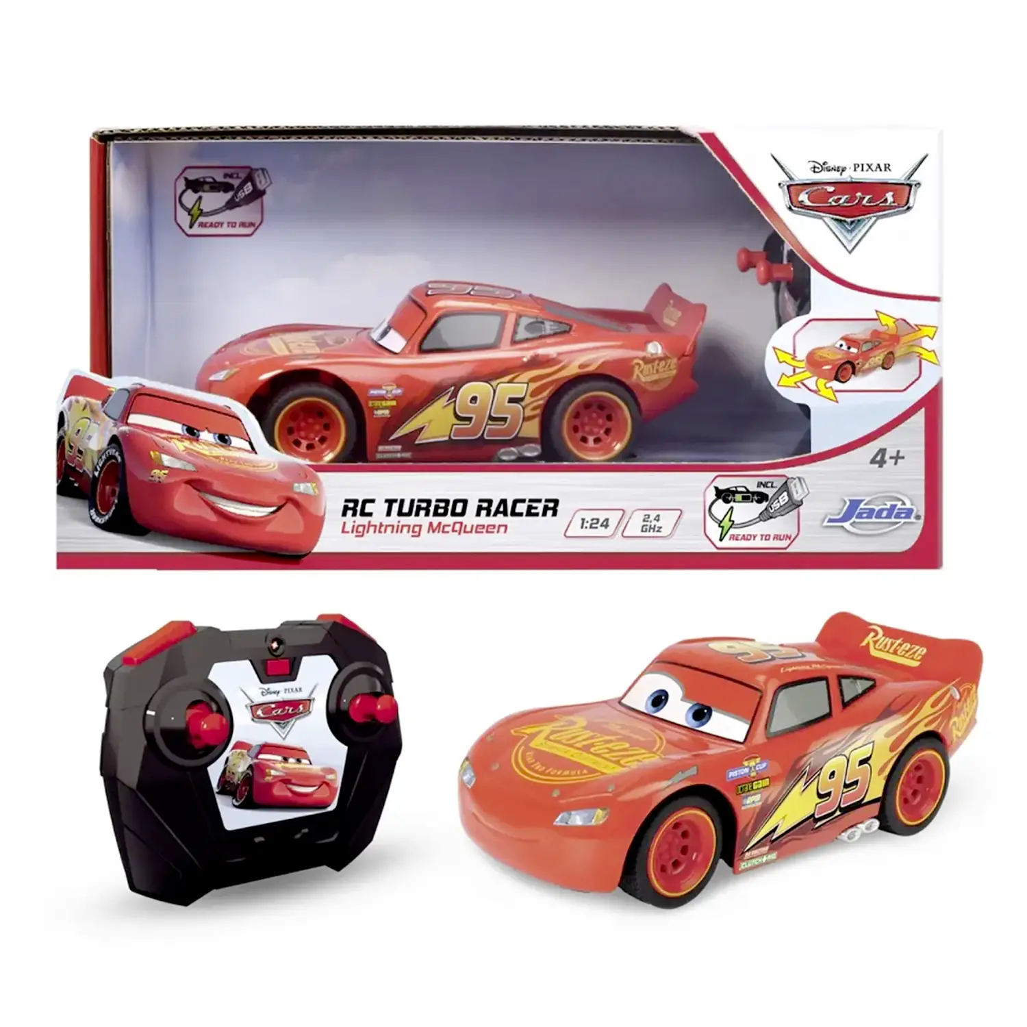 simba-cars-3-saetta-mcqueen-turbo-racer-radiocomandato-scala-1-24