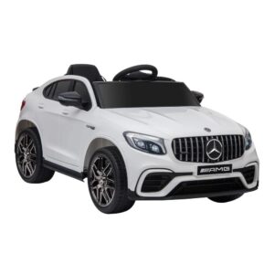Makinë Mercedes GLC 63 12V Coupe E Bardhë