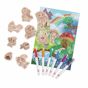 Set Vizatimi E Ngjyrosje Me Magnet "Hape"