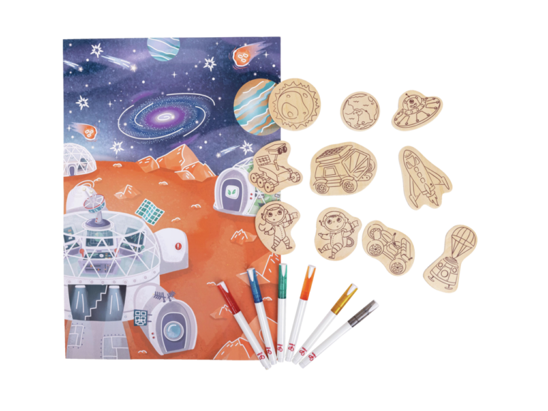 Set Vizatimi E Ngjyrosje Me Magnet “Hape”