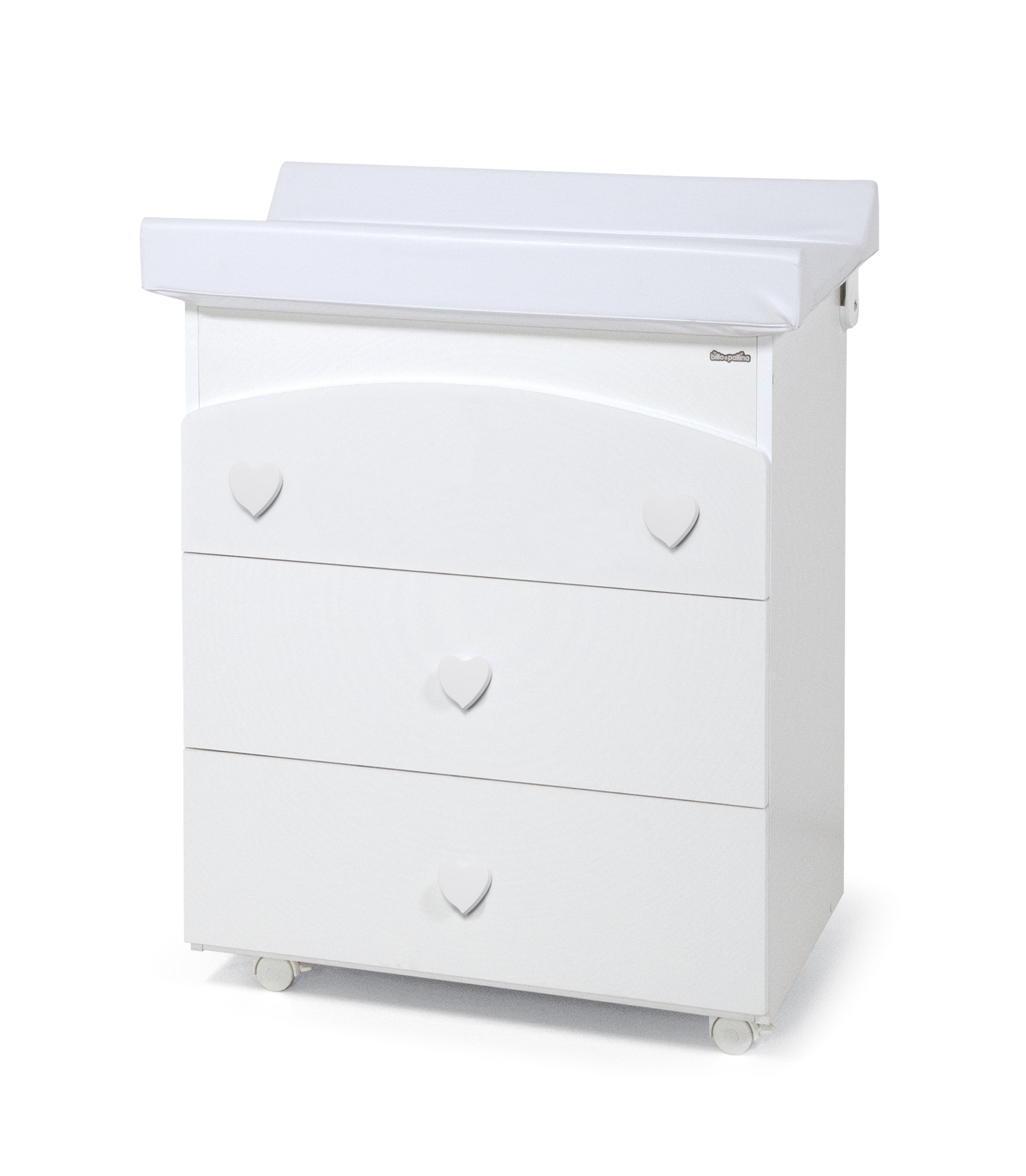 Bagnetto-Base-3-cassetto-bianco-con-pomi-a-cuore-Bianco