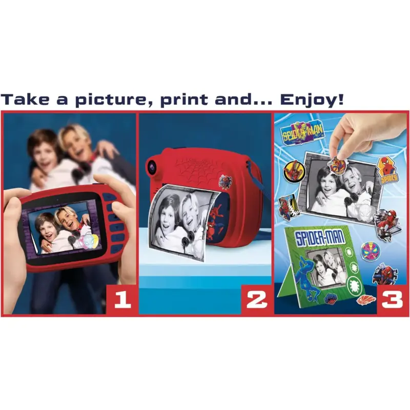 Aparat Fotografik Spiderman Lisciani thumbnail 4