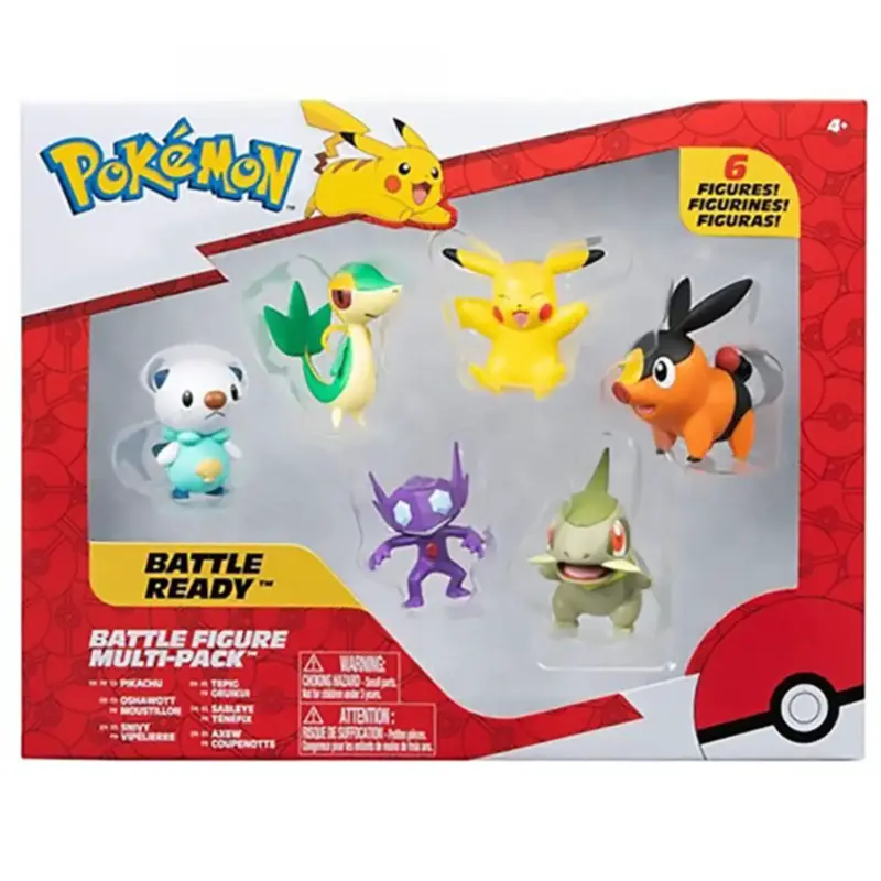 Personazhe Pokemon 6pcs