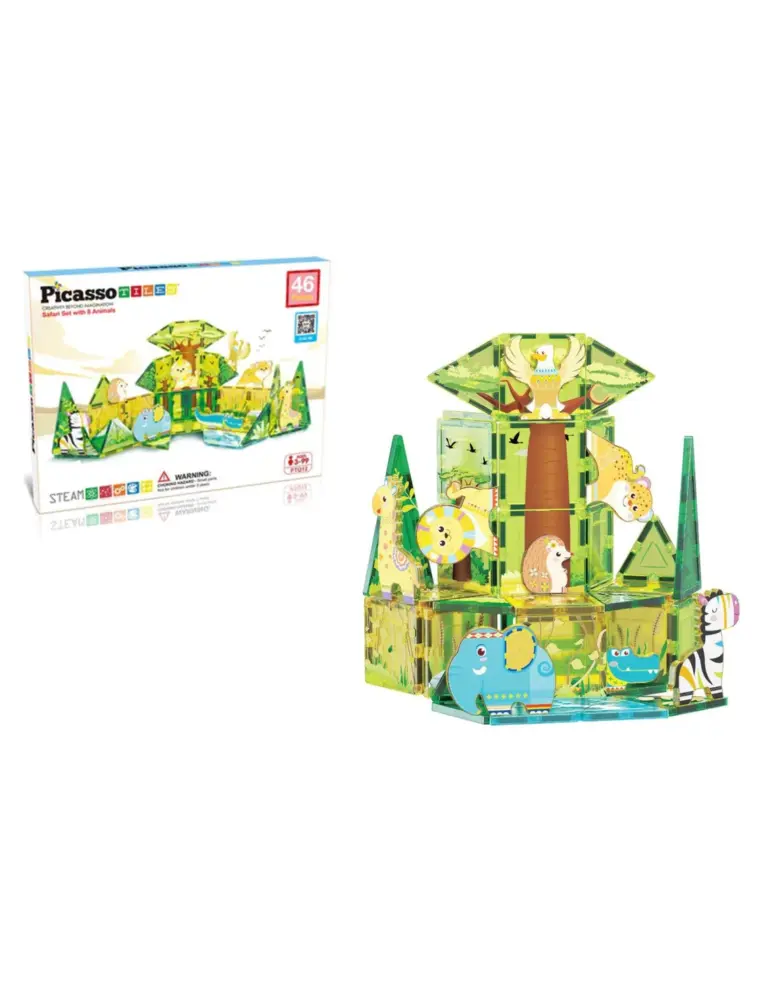Formuese Magnetike Picaso Safari 46pcs