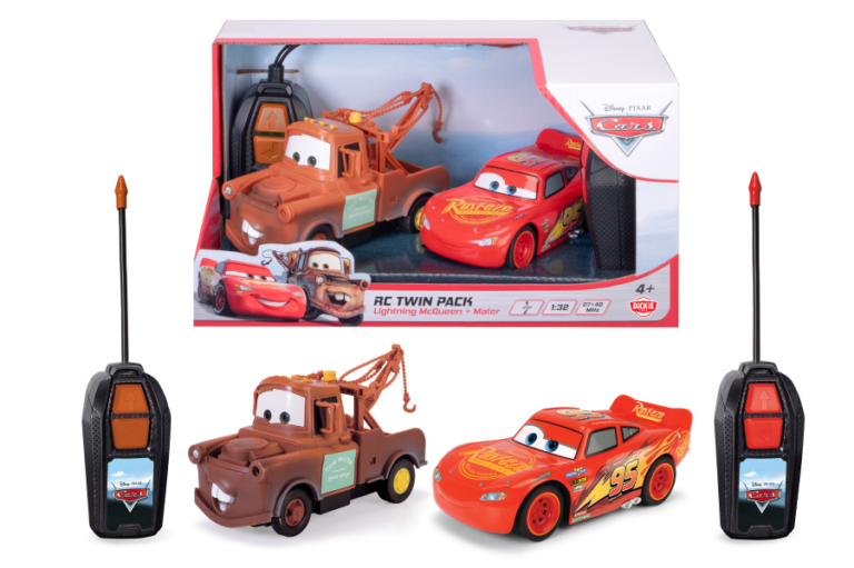 Lightning McQueen & Mater Me Telekomandë