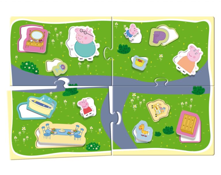 Shtëpia Peppa Pig 3D Lisciani thumbnail 2