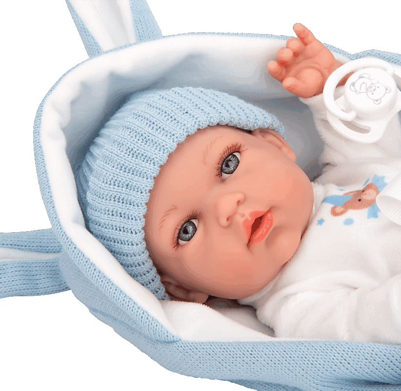Bebe Elegance Natal Blue Me Thes Gjumi 30cm Arias thumbnail 3