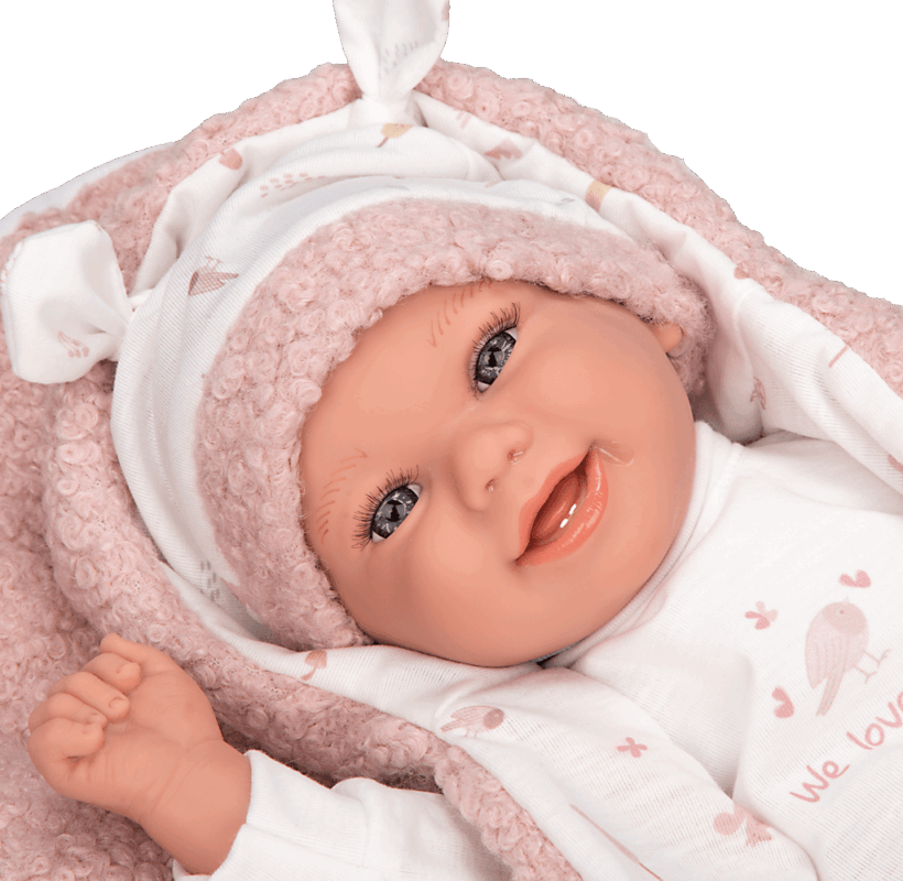 Bebe Elegance Colin Pink Me Jastëk 40cm Arias thumbnail 5
