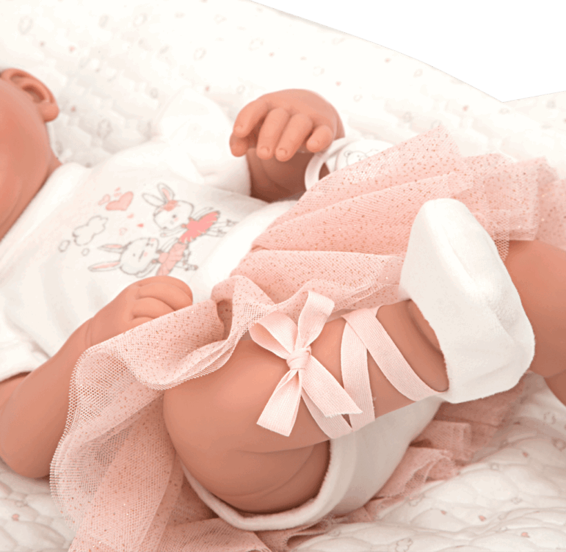 Bebe Elegance Zoe Balerina Me Batanije 42cm Arias thumbnail 2