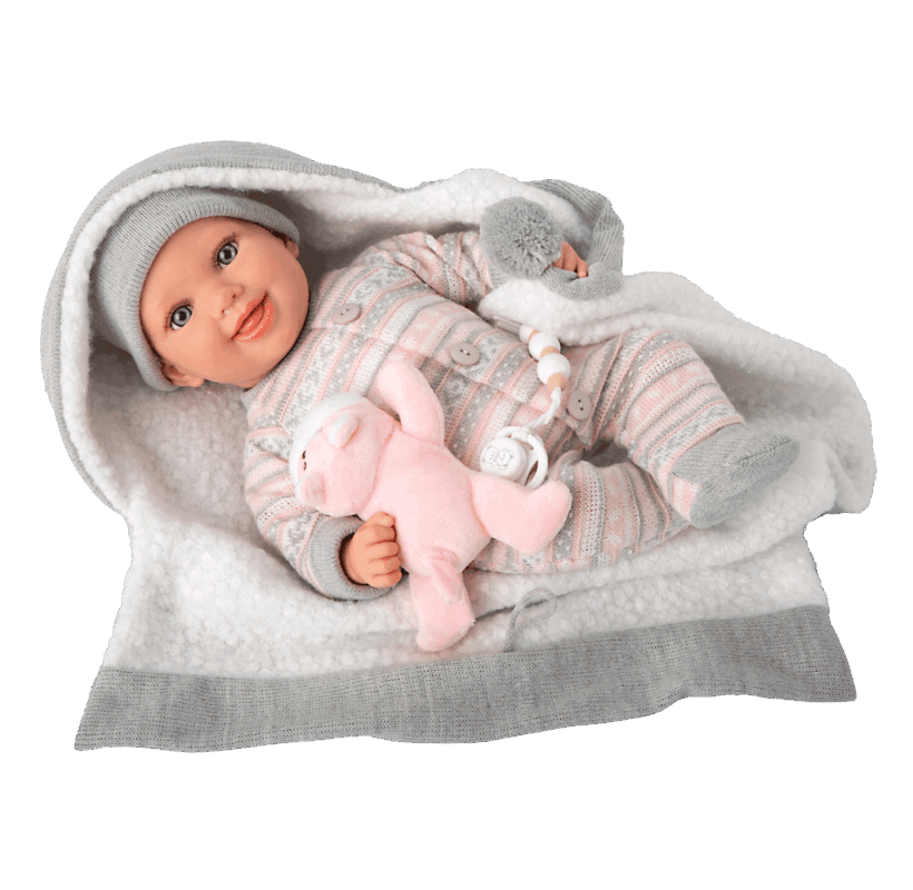 Bebe Nadia Reborn 40cm Arias thumbnail 3