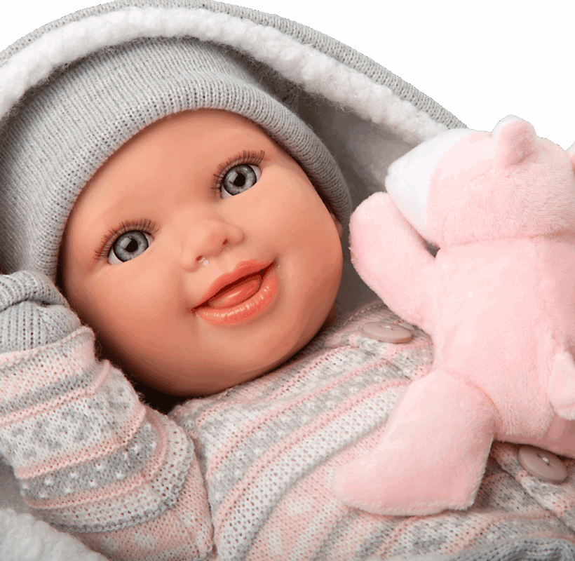 Bebe Nadia Reborn 40cm Arias thumbnail 4