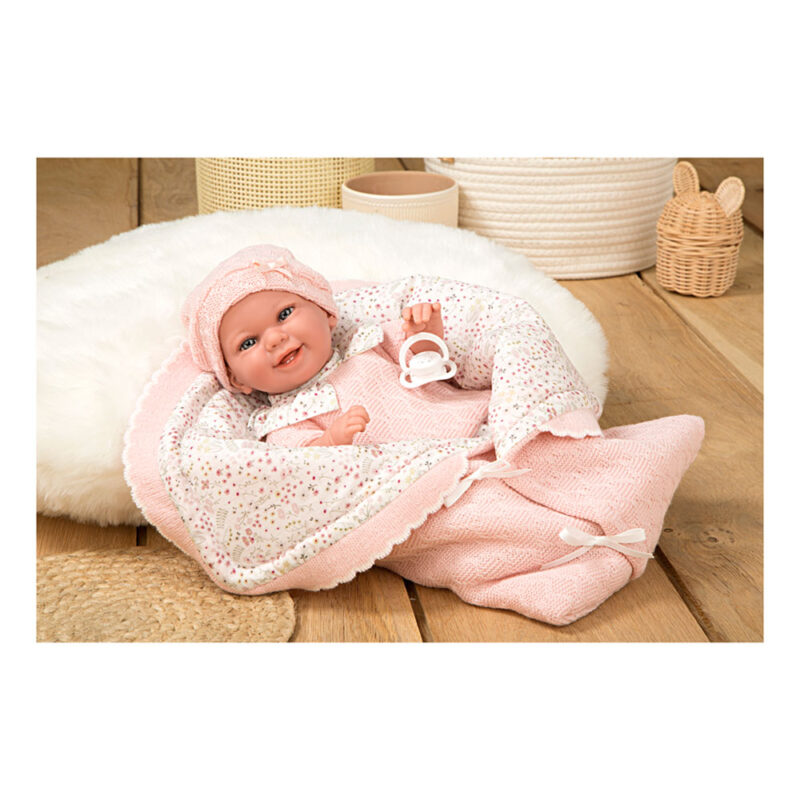 Bebe Babyto Pink Me Lule Batanije 35cm Arias thumbnail 2