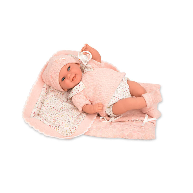 Bebe Babyto Pink Me Lule Batanije 35cm Arias