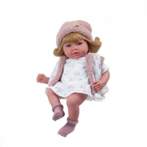 Bebe Elegance Rosa Që Qesh 40cm Arias