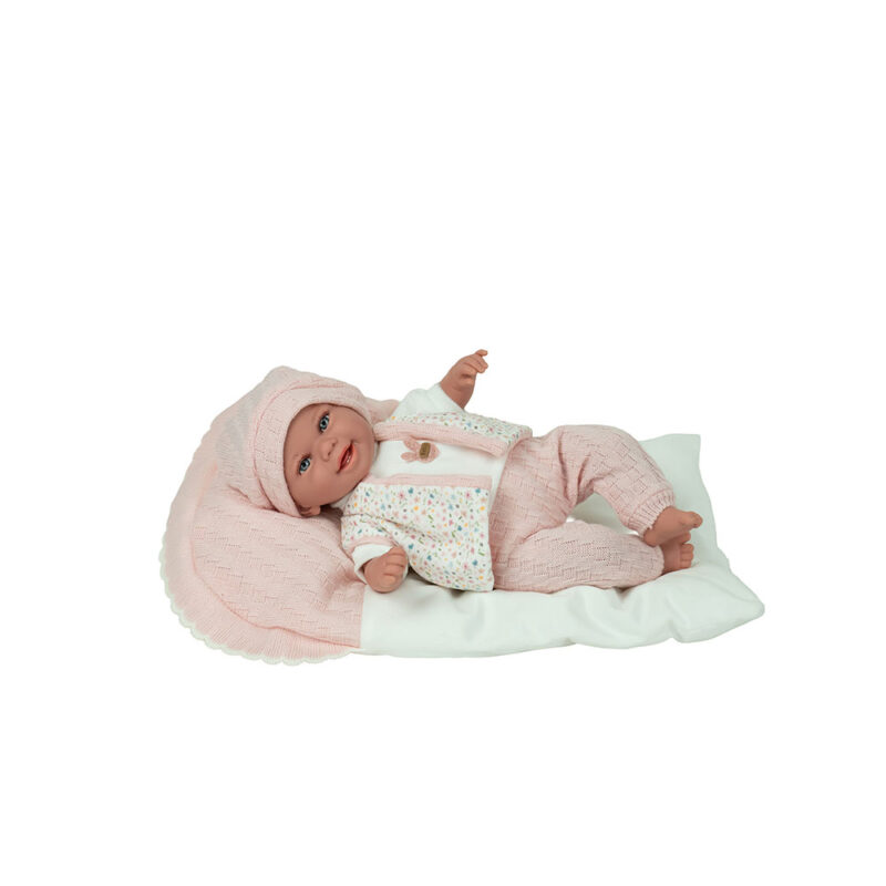 Bebe Babyto Rosa Me Jastëk 35cm Arias thumbnail 2