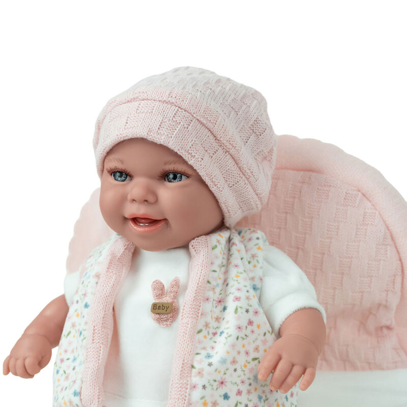 Bebe Babyto Rosa Me Jastëk 35cm Arias thumbnail 3