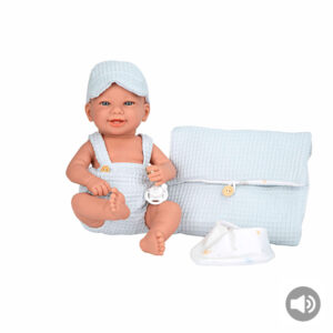 Bebe Elegance Zoe Blue Me Komplet Ndërrimi & Gushore 42cm Arias