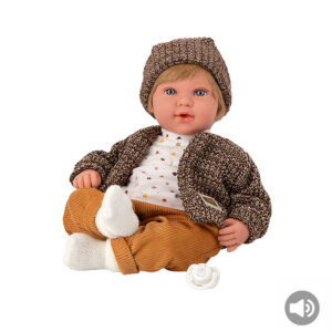 Bebe Elegance Iria Me Pulovër Brown Me 14 Tinguj 45cm Arias