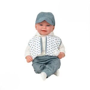 Bebe Elegance Zoe Boy Që Qesh 45cm Arias