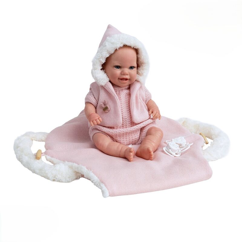Bebe Mabel Reborn Me Portbebe 35cm Arias