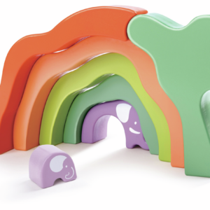 Safari Elephant Stacking Blocks “Hape”