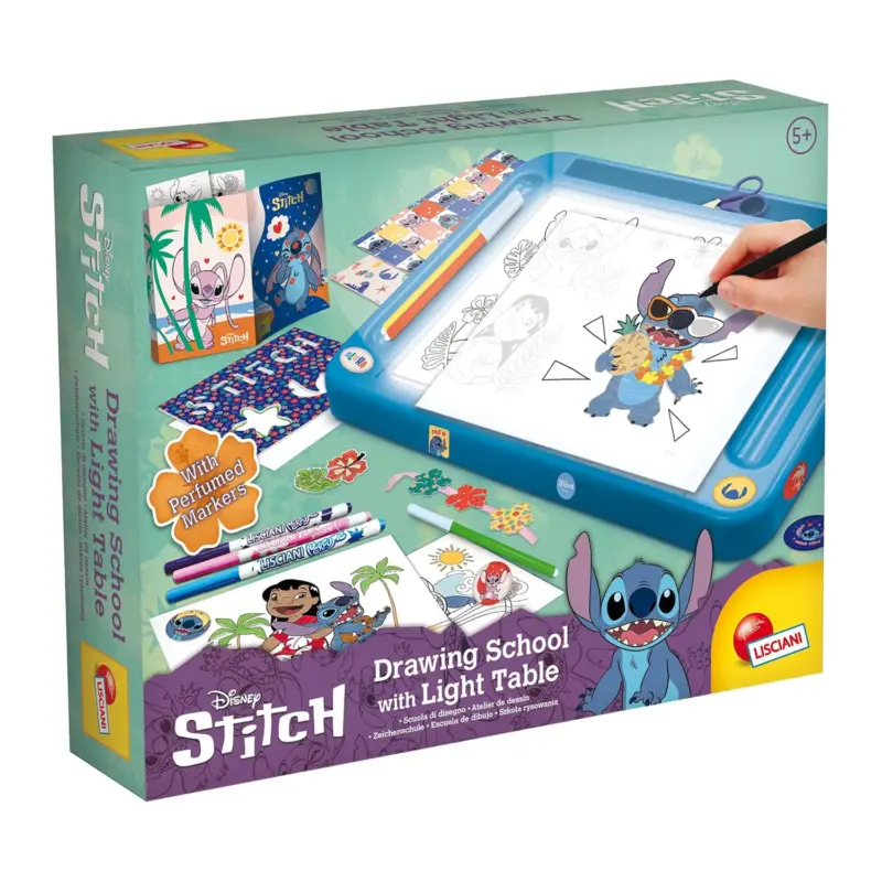 Set Vizatimi E Tabelë Stitch Lisciani