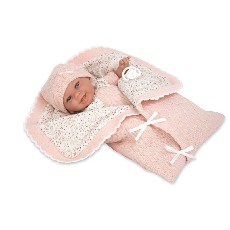 Bebe Babyto Pink Me Lule Batanije 35cm Arias thumbnail 4