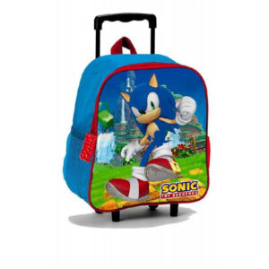Çantë Shkolle Me Rrota  Sonic The Hedgehog
