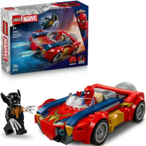 LEGO Spiderman Car vs Wolverine