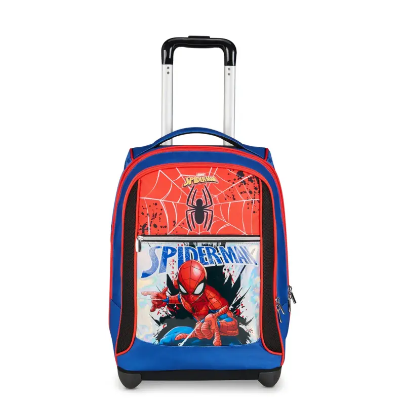 Çantë Shkolle Me Rrota Spiderman thumbnail 2