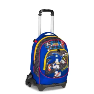 Çantë Shkolle Me Rrota  Sonic The Hedgehog