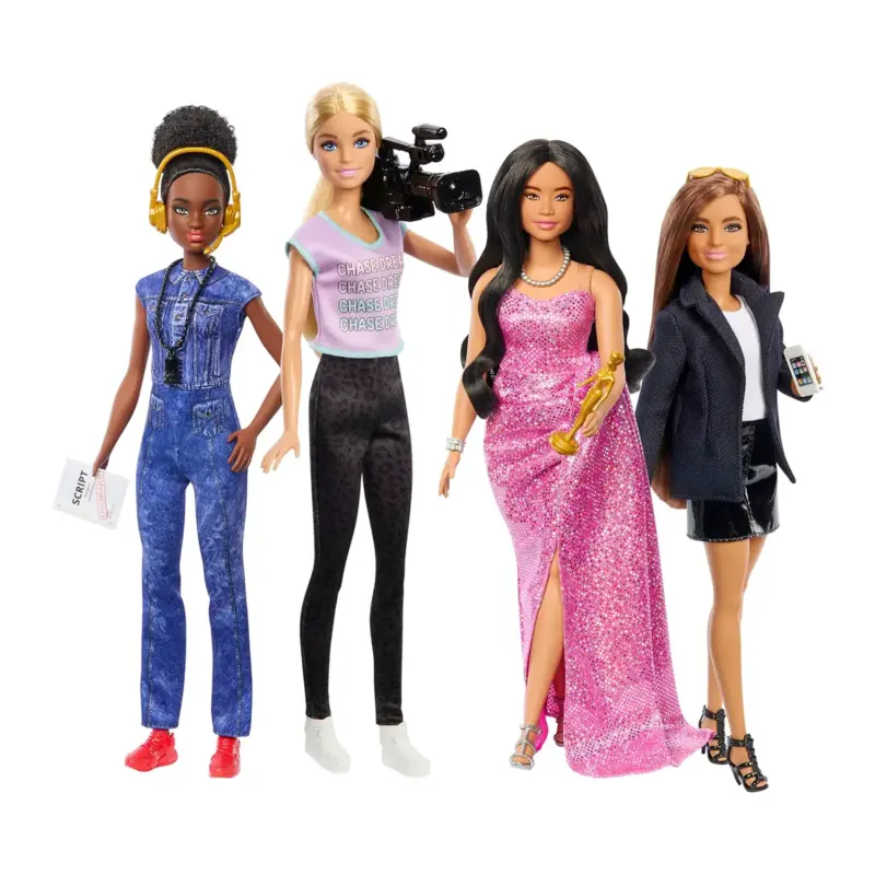 Seti 4 Barbie Careers Në Kinema